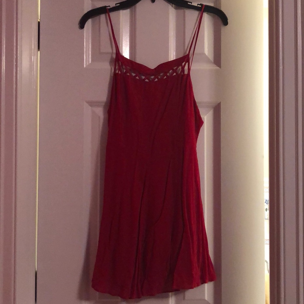 Urban Outfitters Red Romper